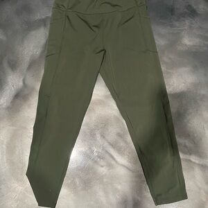 Olive Green Leggings